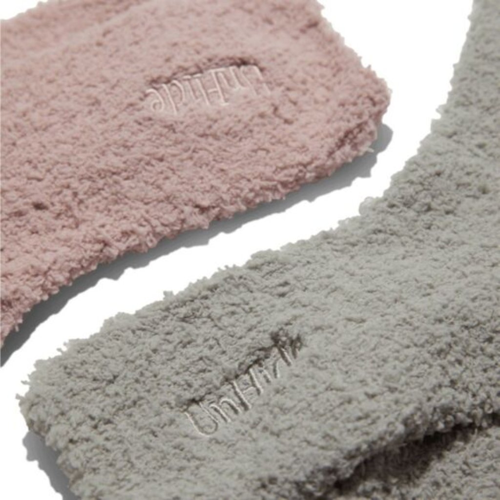 Unhide Softie Socks (2-Pak Pale Rose Pink & Grey) Brand-New & So Soft! — image 2 of 8